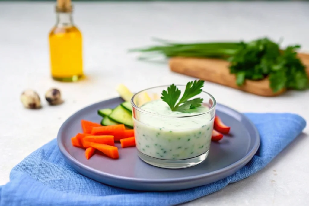 Sauce légère pour salades et crudités