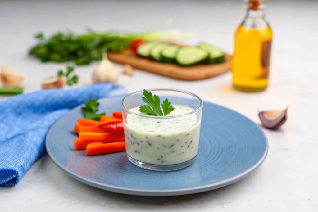 Sauce légère pour salades et crudités