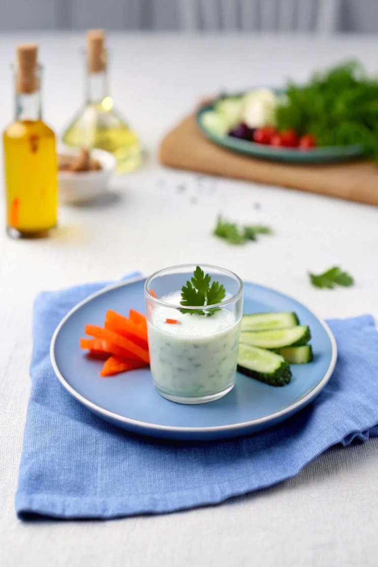 Sauce légère pour salades et crudités