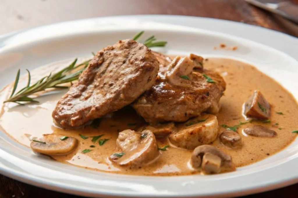 Sauce madère aux champignons