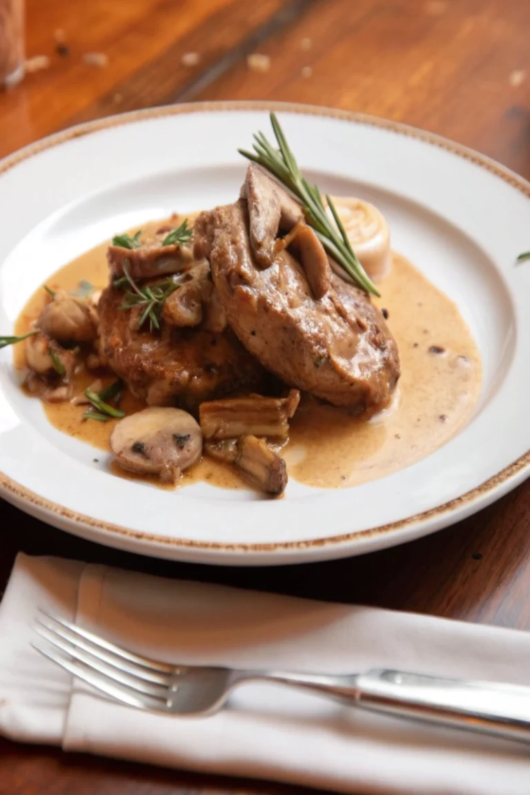 Sauce madère aux champignons