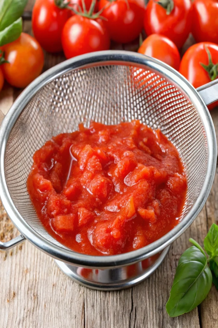 Sauce tomate rapide pour pizza