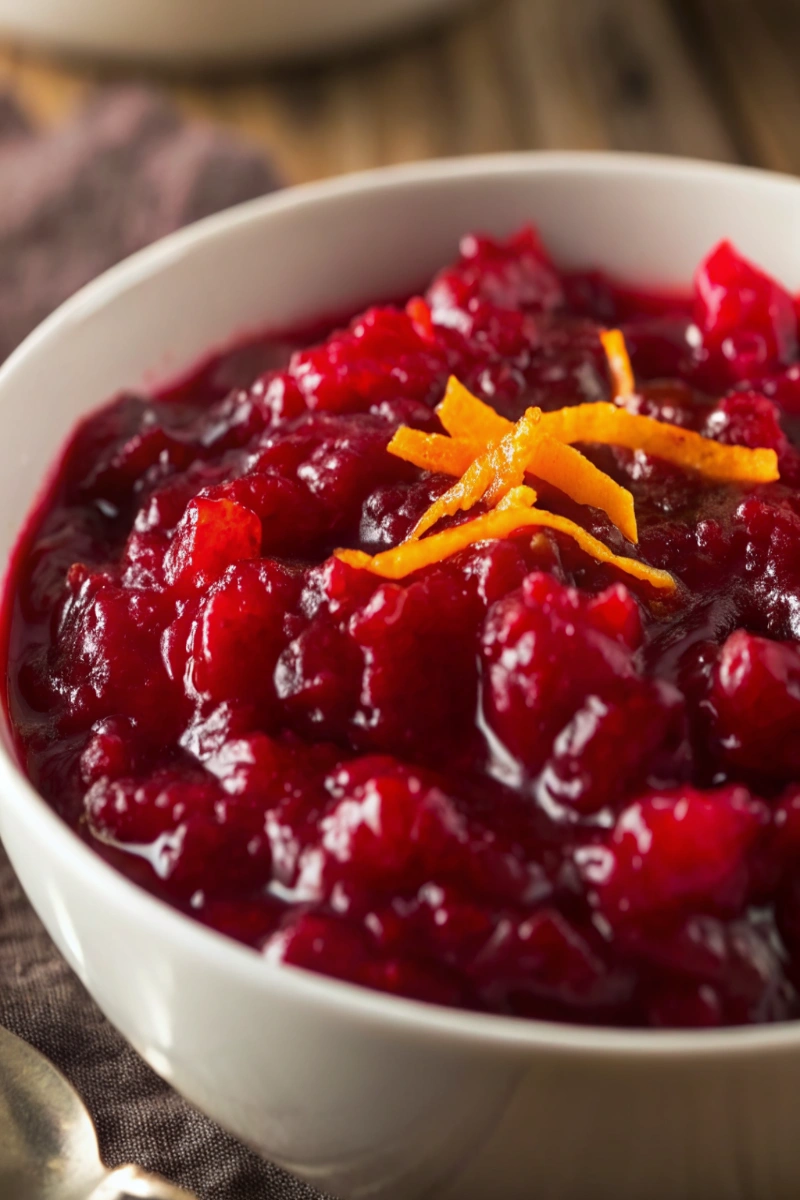 Sauces aux canneberges et à l’orange : Une Explosion de Saveurs Acidulées pour Vos Repas de Fête