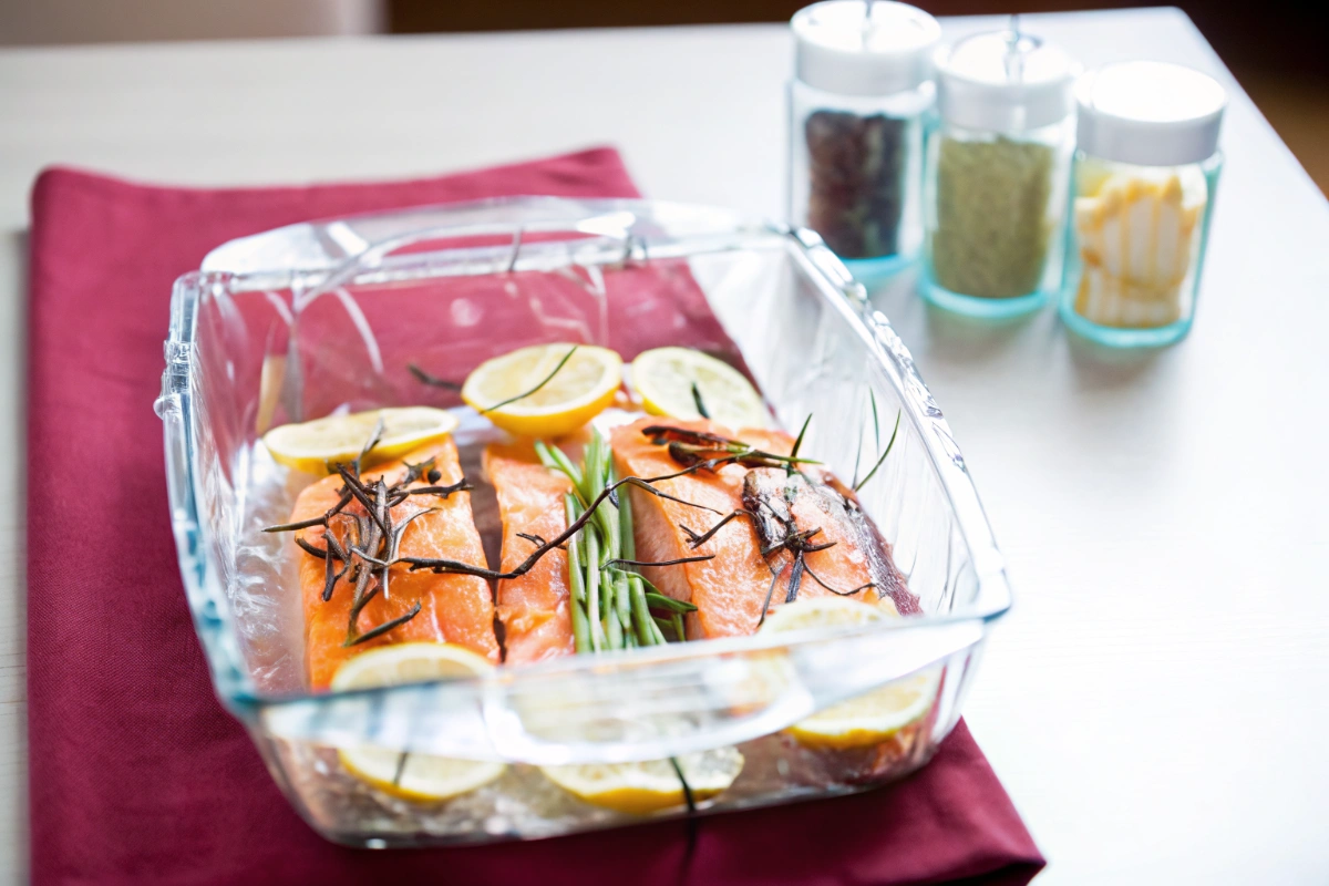 Saumon au four express