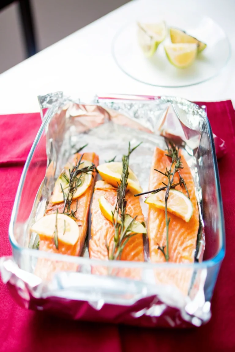 Saumon au four express