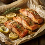 Suprême de saumon au four