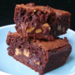 Véritables Brownies aux noix