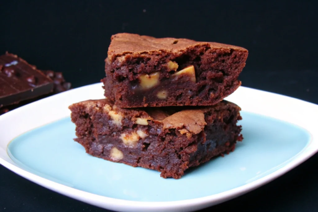 Véritables Brownies aux noix