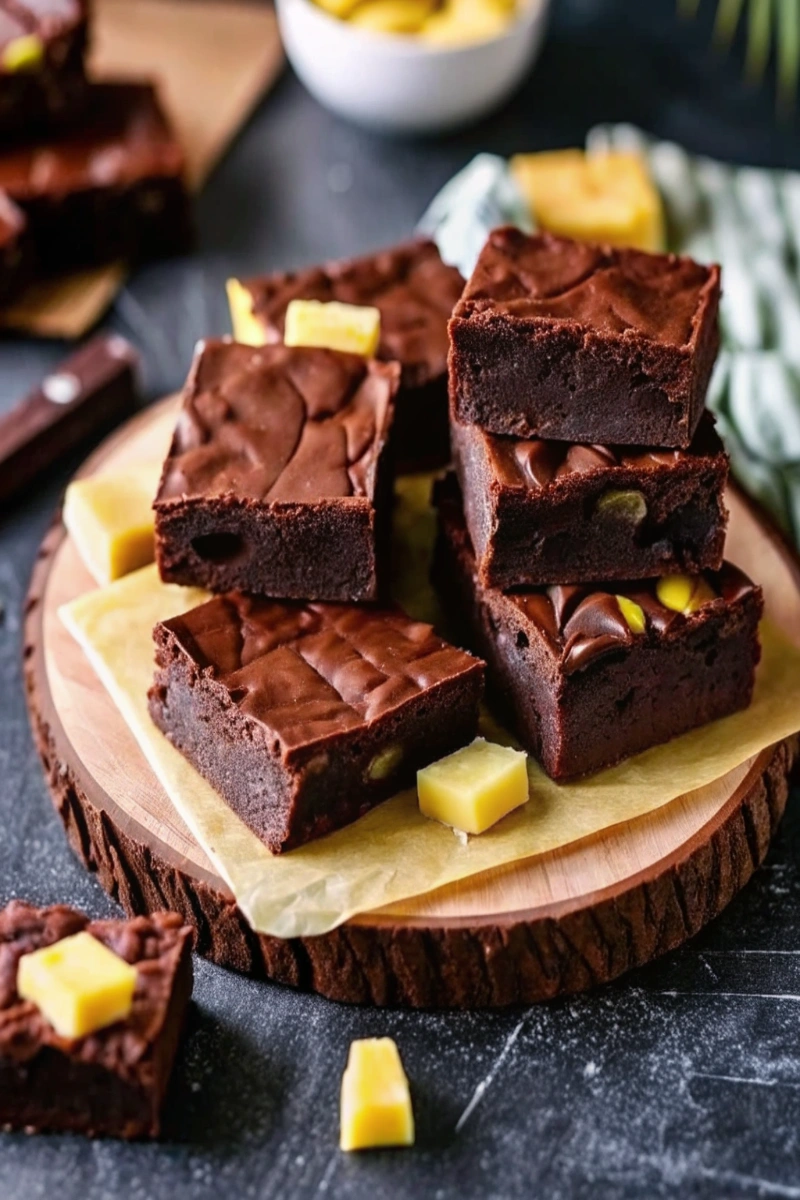 Brownies à l’ananas sans œuf : UN DESSERT DOUX, FONDANT ET ENSOLEILLÉ POUR LES CŒURS GOURMANDS