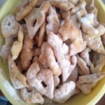 Bugnes briochées ou ganses à la niçoise