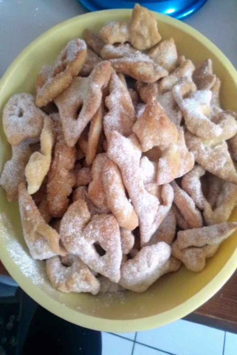 Bugnes briochées ou ganses à la niçoise