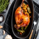 Cuisse de dinde marinée au four