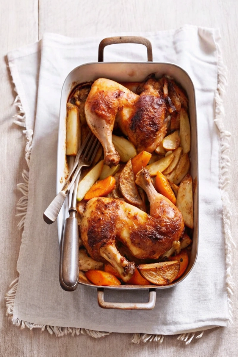 Cuisses de poulet au four : recette croustillante, juteuse & prête en 30 min 🍗✨