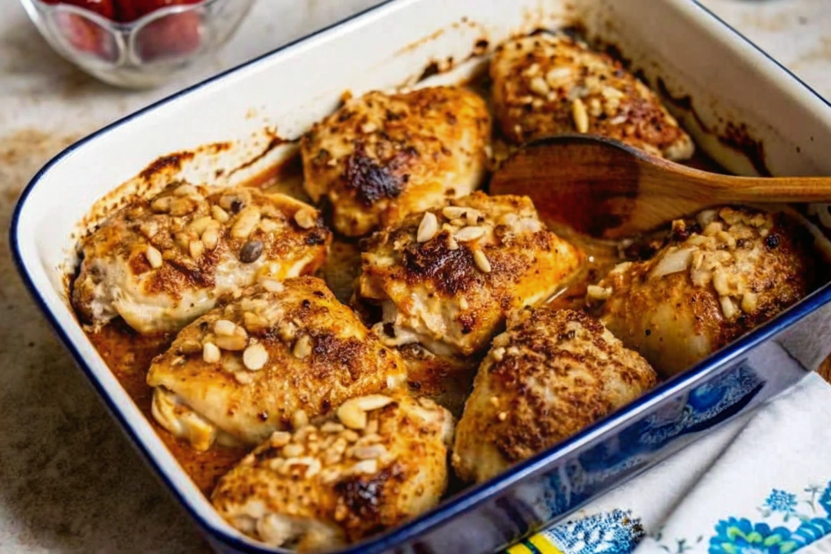 Cuisses de poulet rôti asiatiques