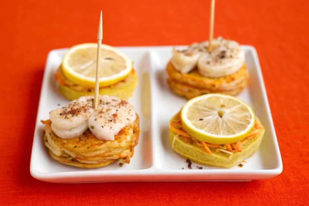 Filets de poisson au four aux petits légumes