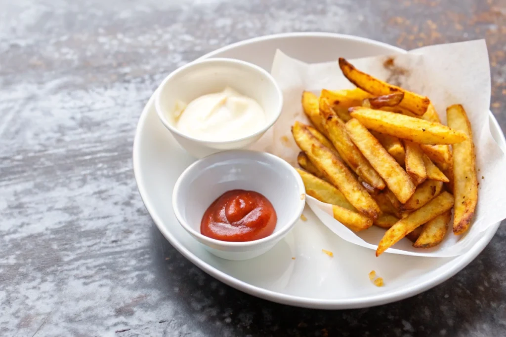 Frites au four maison