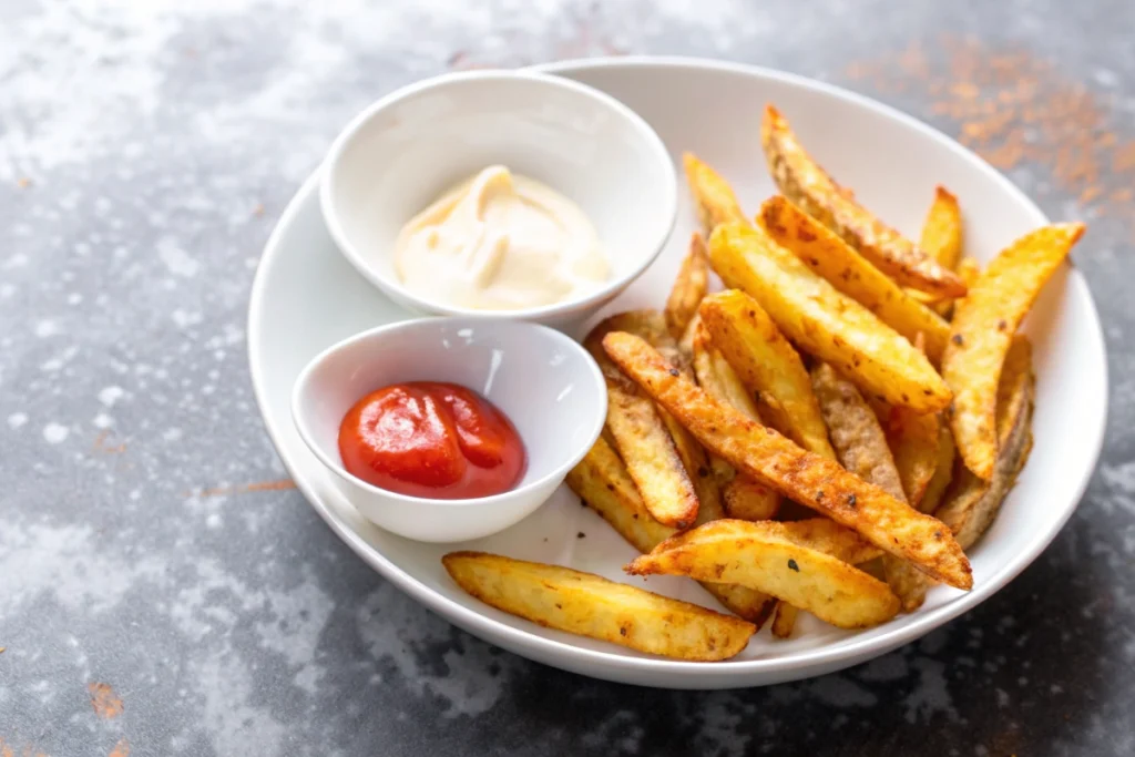 Frites au four maison