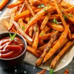 Frites de patates douces à l’Airfryer Recette