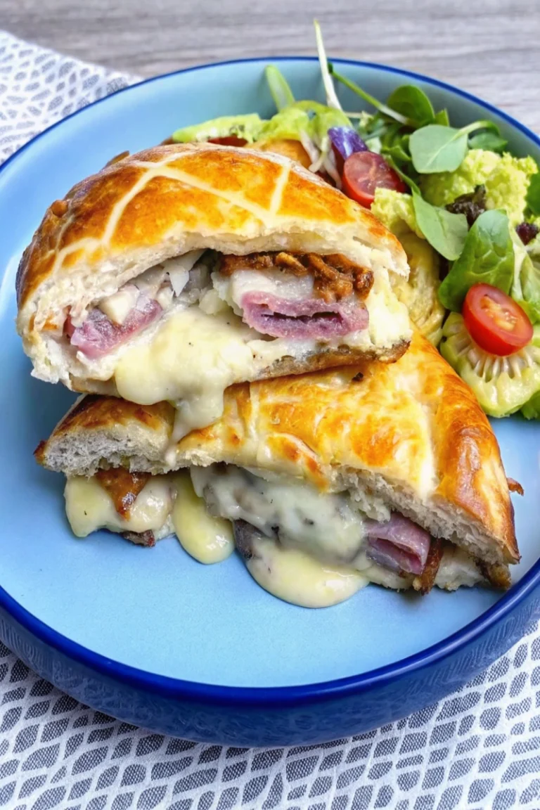 Gaperon et jambon de pays en feuilleté de Frédéric