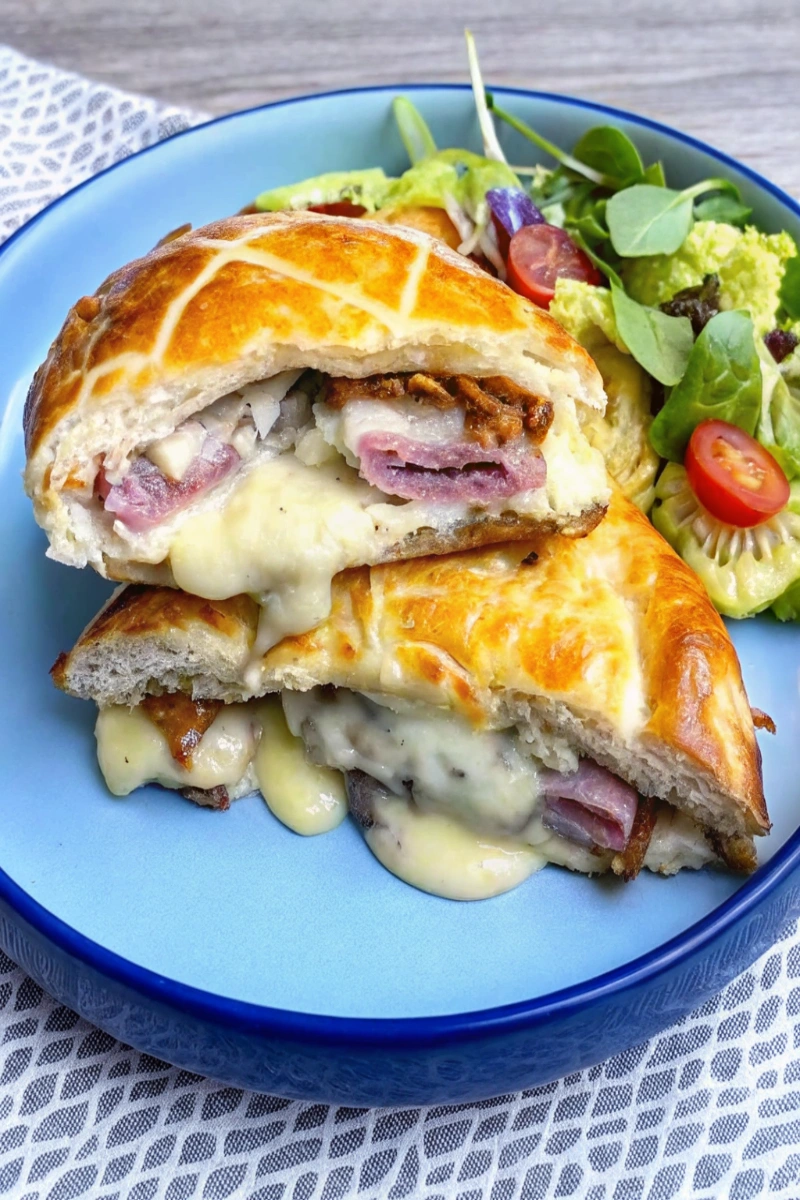 Gaperon et jambon de pays en feuilleté de Frédéric – LA RECIPE QUI ÉVEILLE LES SOUVIENS