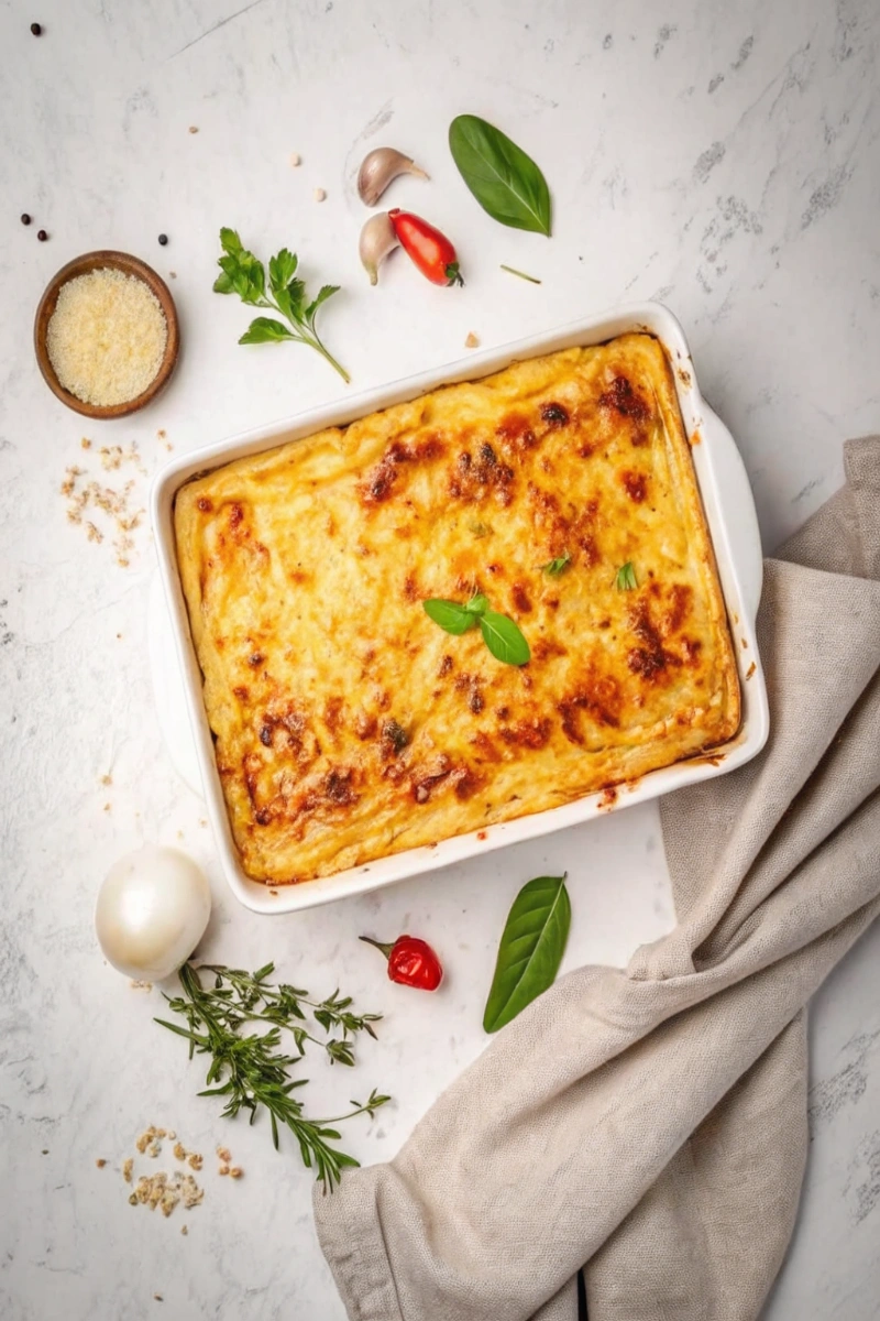 Gratin d’asperges blanches au Cantal, crémeux & fondant 🍽️ Recette irrésistible!