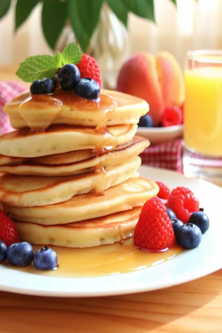 Les vrais pancakes à l'américaine