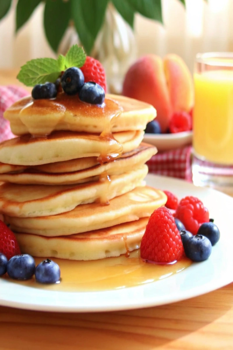 Les vrais pancakes à l’américaine : recette moelleuse, facile & ultra gourmande 🍁🥞