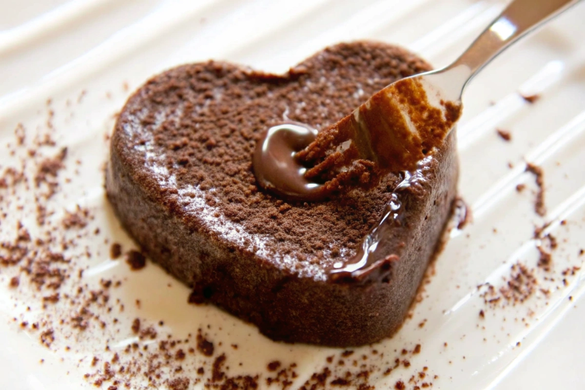 Moelleux au chocolat coeur fondant caramel