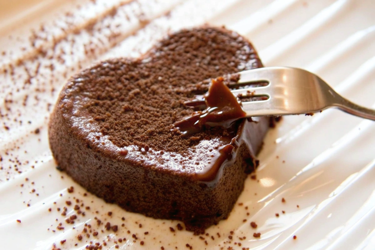 Moelleux au chocolat coeur fondant caramel