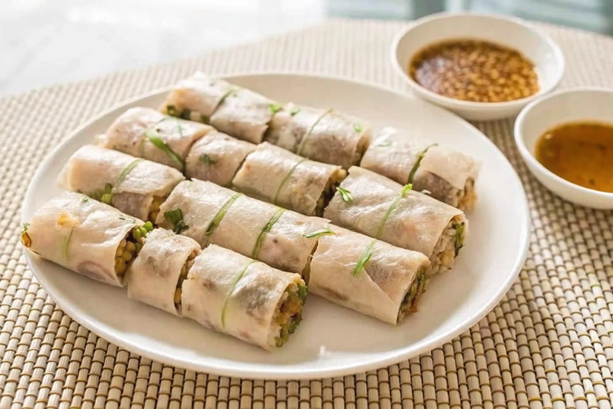 Nems faciles aux crevettes et poulet