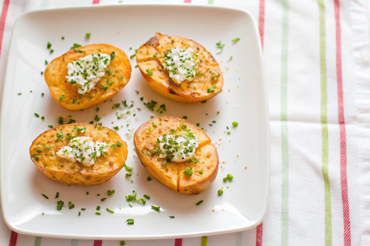 Pommes de terre croisillon au four Pommes de terre croisillon au four