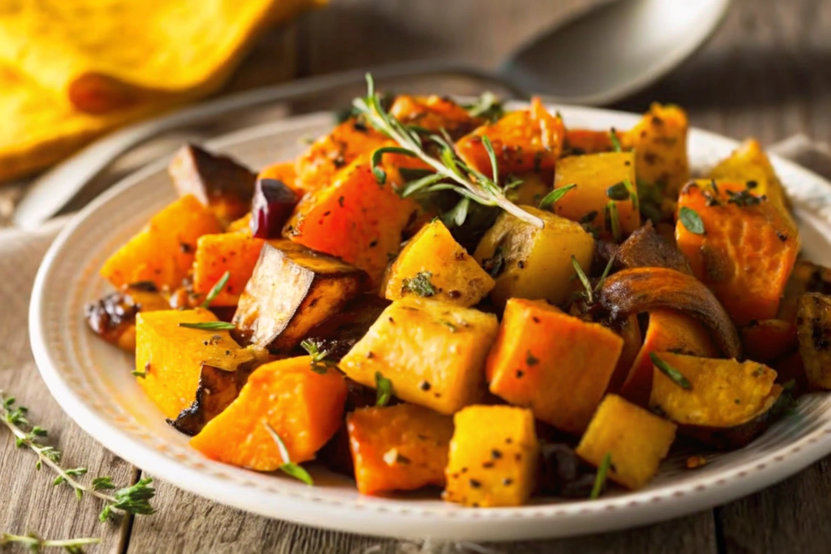 Potimarron rôti au Airfryer