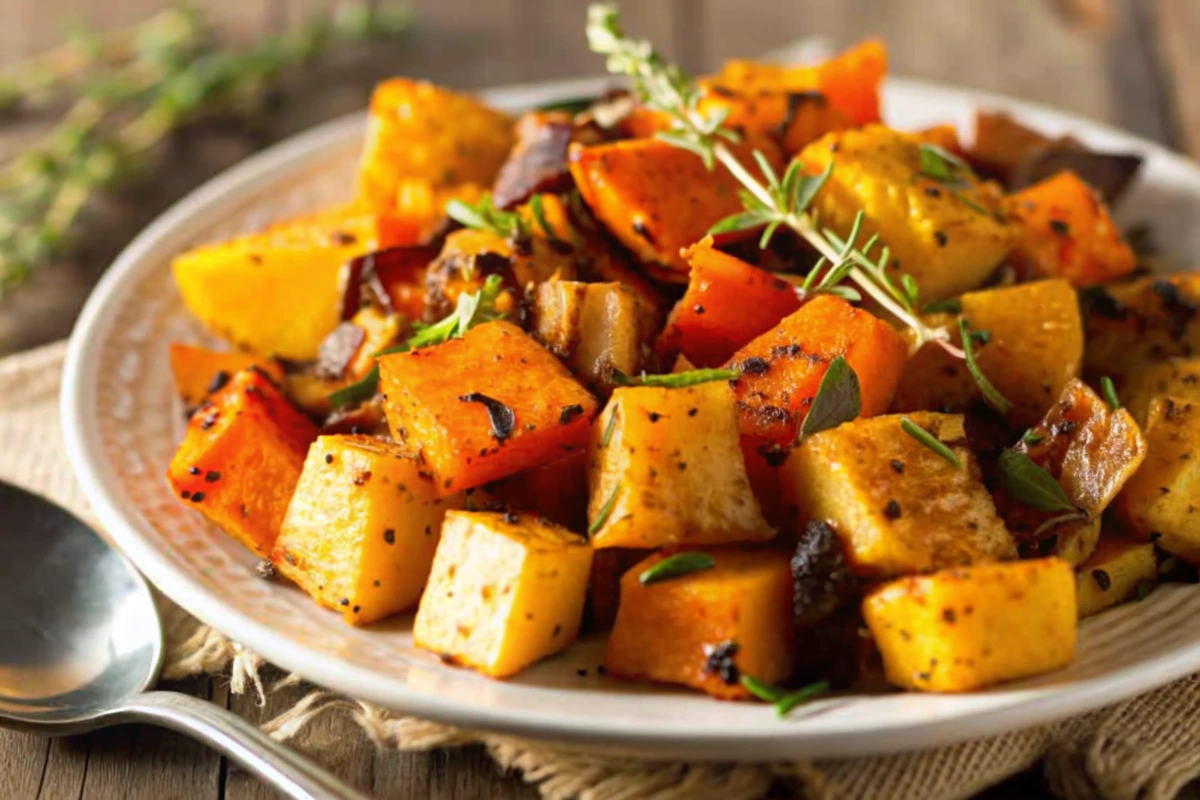 Potimarron rôti au Airfryer