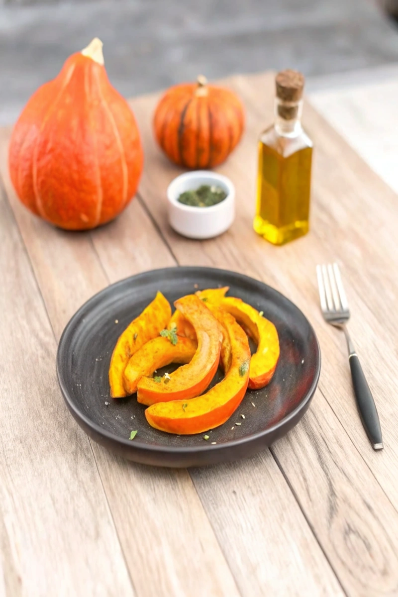 Potimarron sans épluchage au four 🍁 | Recette gourmande, croquante & facile à réaliser