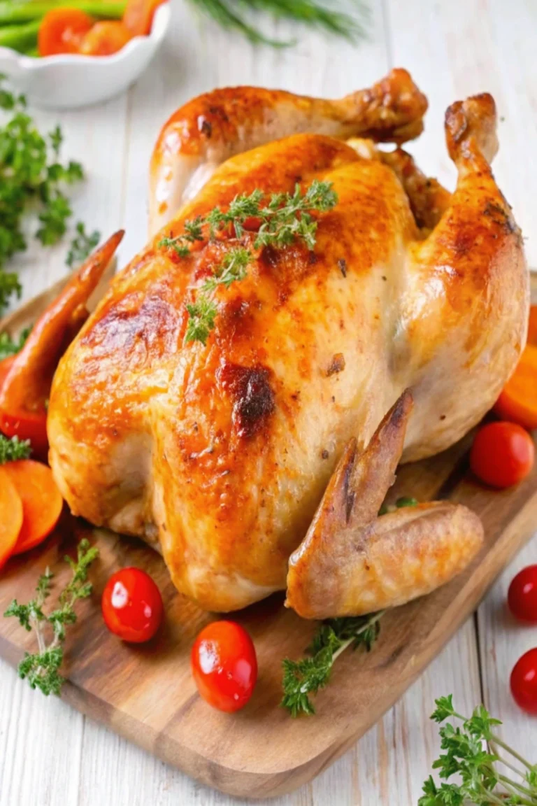 Poulet au four simple et savoureux