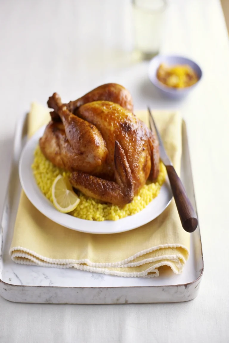 Poulet rôti au citron