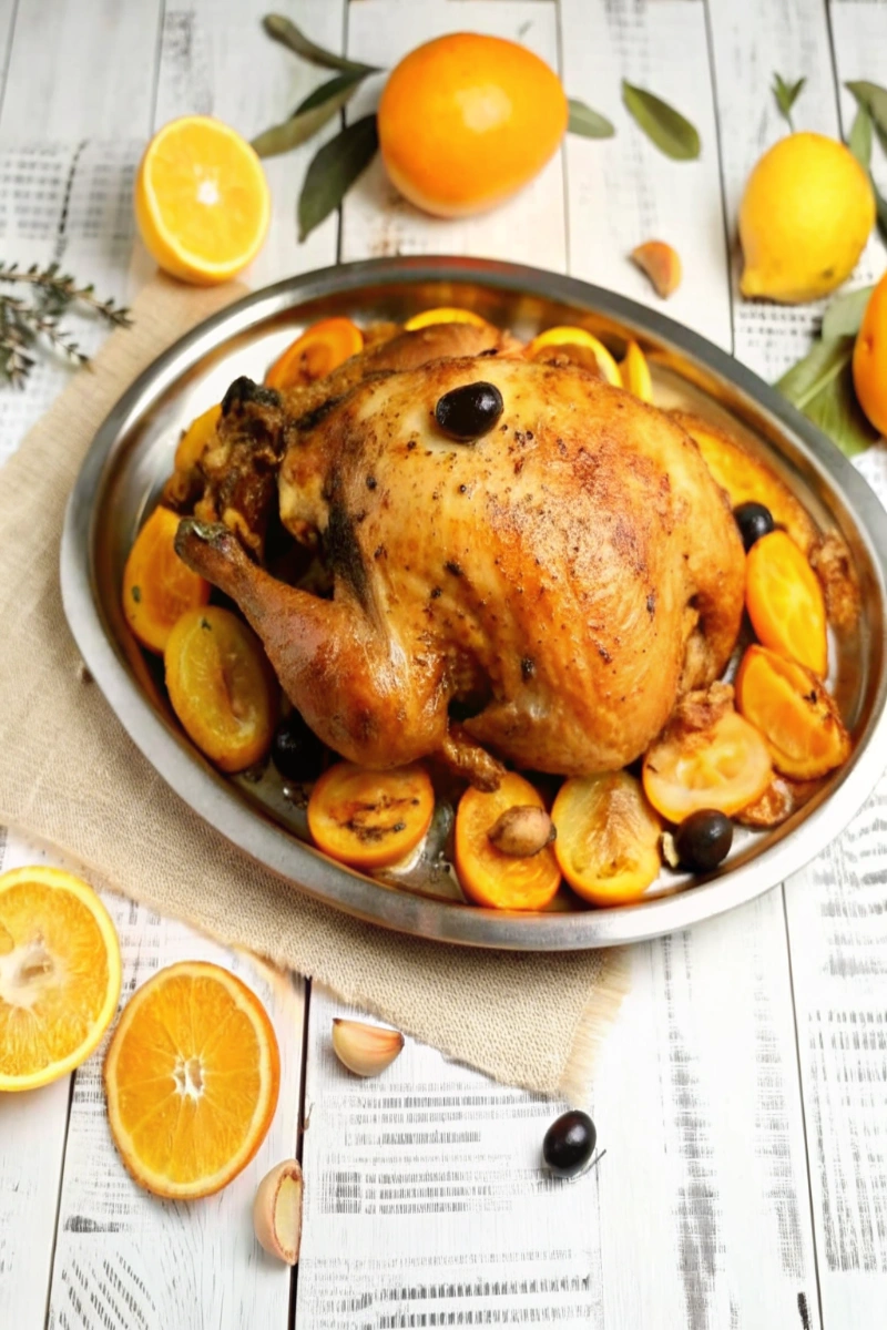 Poulet rôti citron moutarde : recette irrésistible, facile & gourmande !