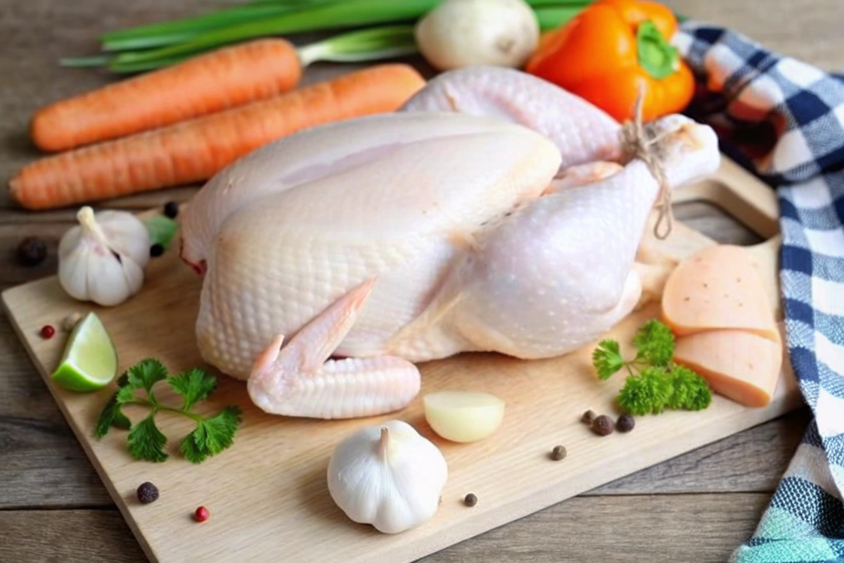 Ingrédients du poulet rôti de ma grand-mère