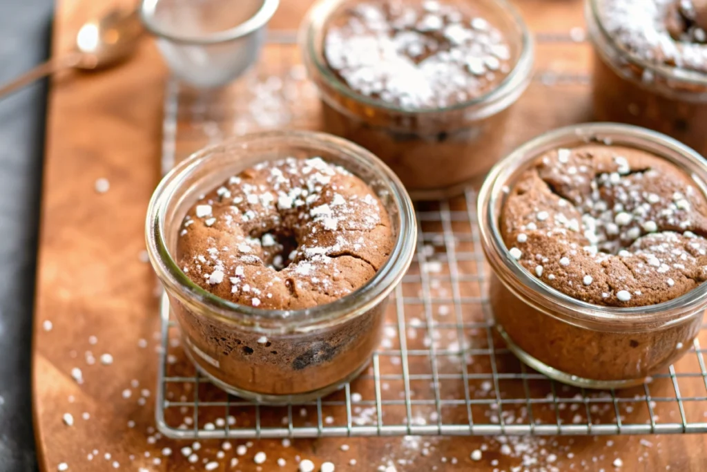 Ramequins fondants au chocolat