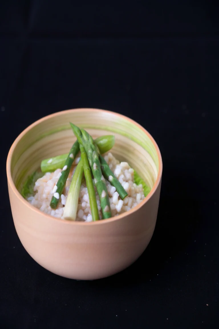 Risotto aux asperges fraîches