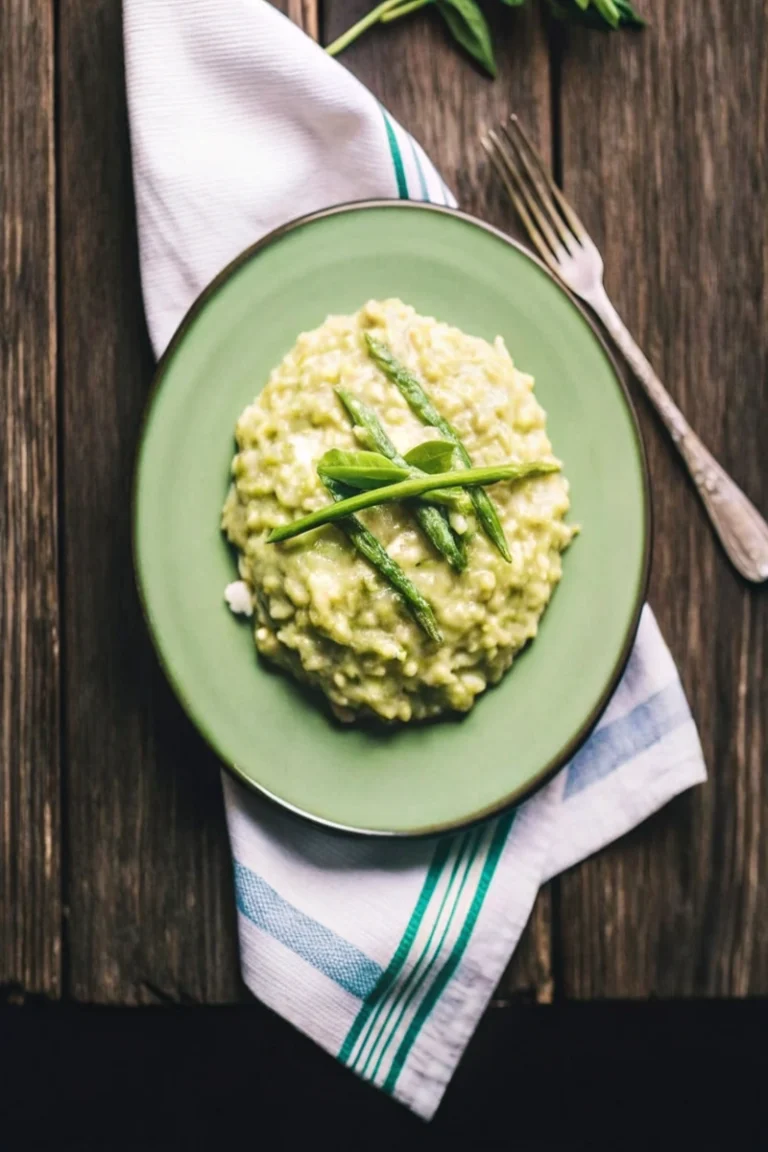 Risotto aux asperges fraîches Recette