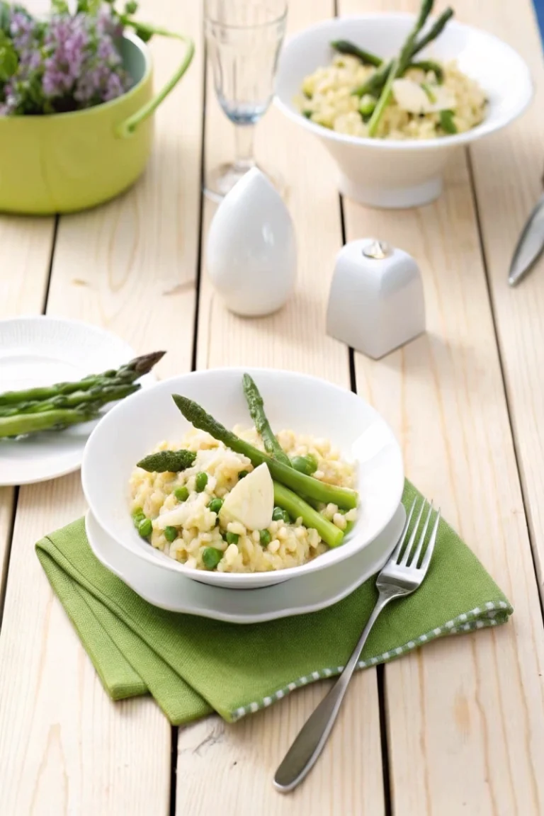 Risotto aux asperges fraîches au Companion