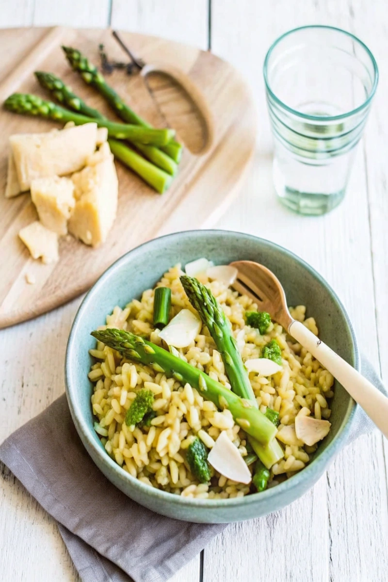 Risotto aux asperges vertes