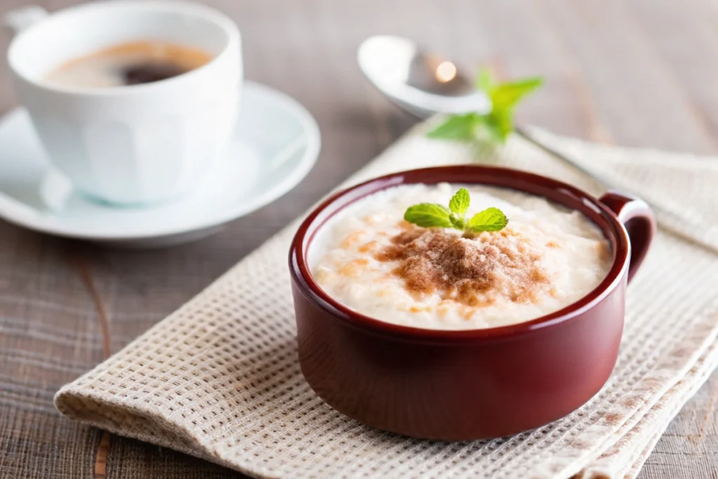 Riz au lait cuit au four