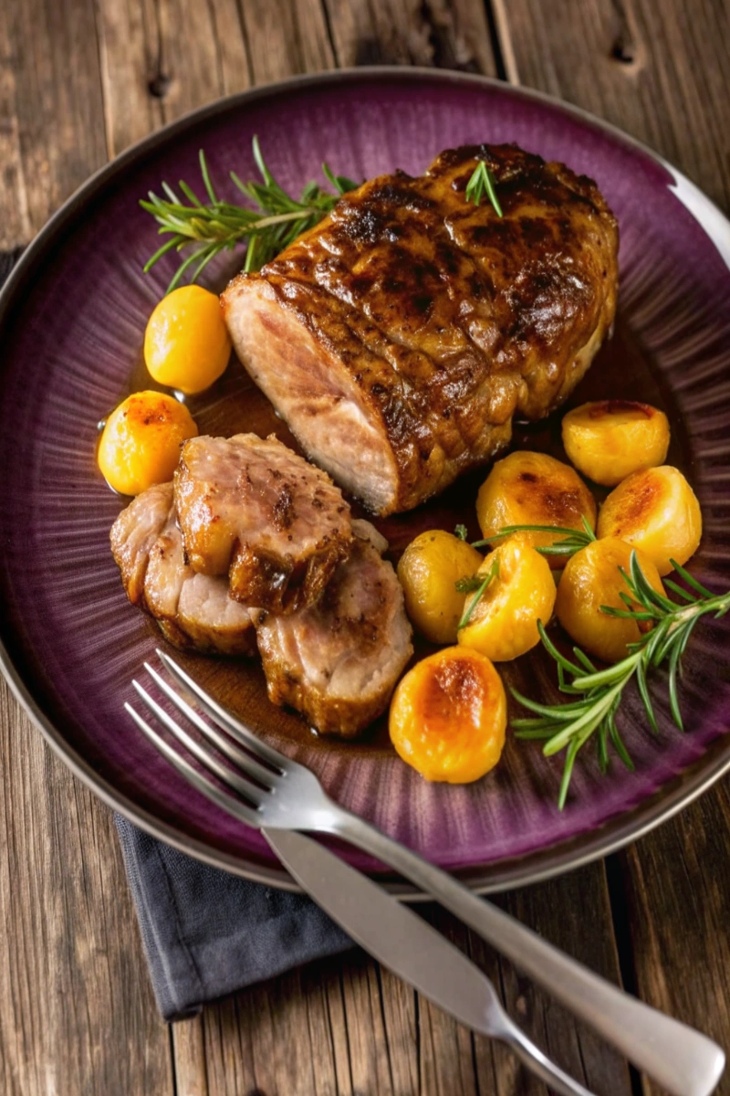 Rôti de veau au four – Recette facile, gourmande & parfaite pour épater vos convives 🍽️