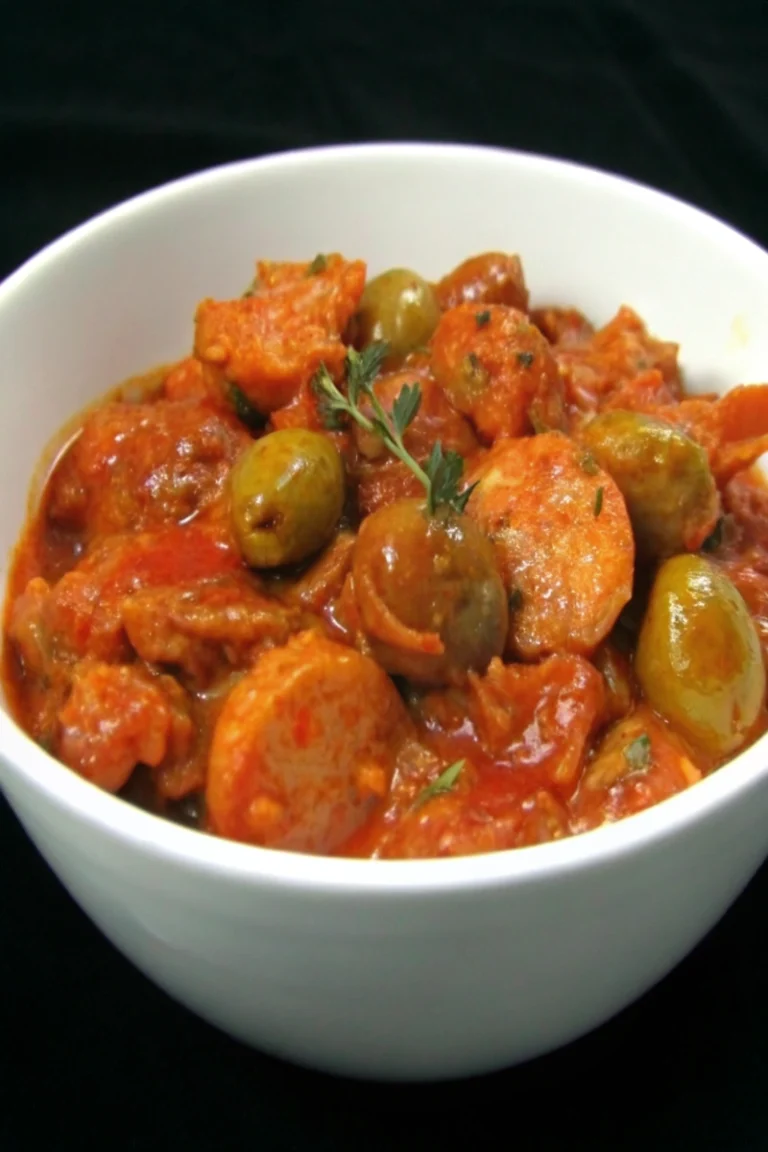 Sauté de veau au chorizo