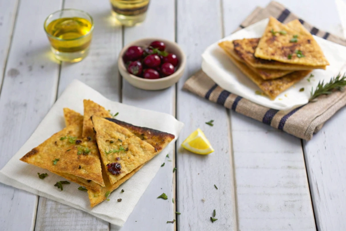 Socca niçoise au four