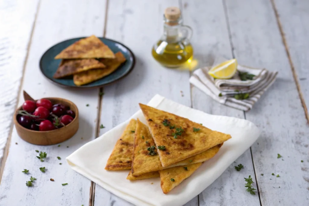 Socca niçoise au four