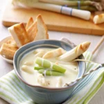 Soupe d'asperges blanches