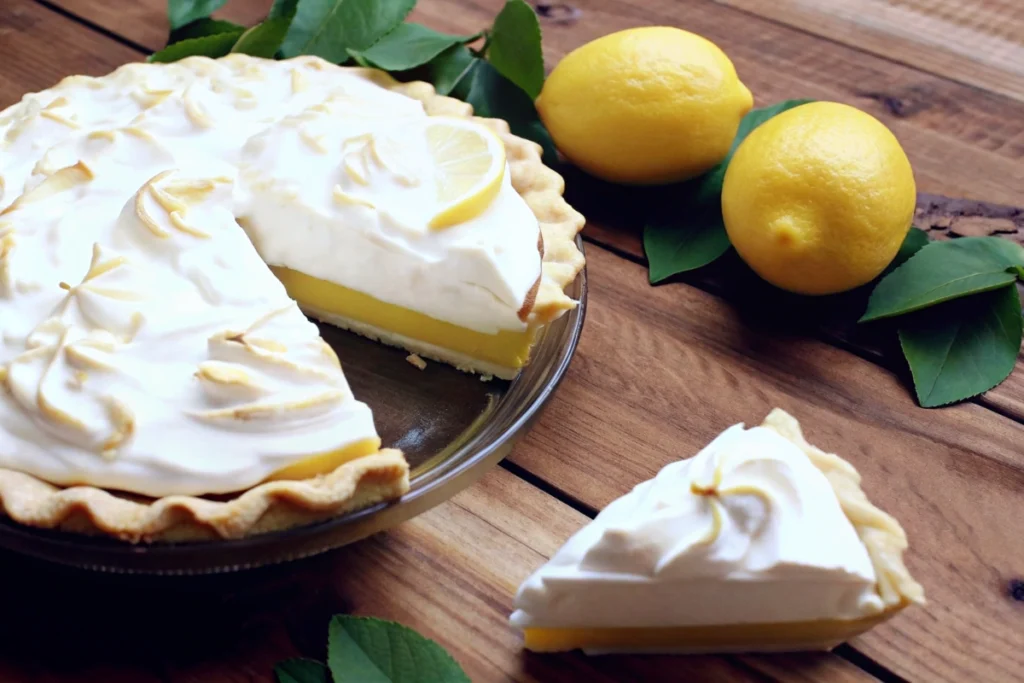 Tarte au citron meringuée